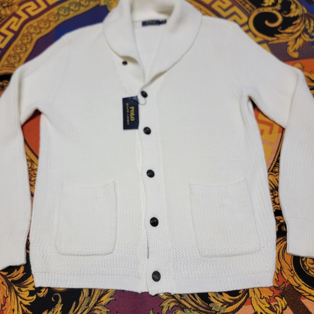Polo Ralph Lauren Shawl Collar Cardigan Sweater